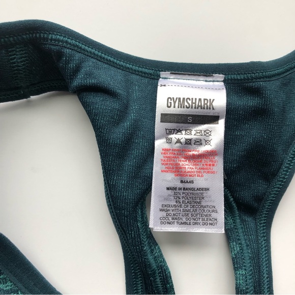 Gymshark S/M Adapt Animal Cycling Shorts & Seamless Crop Tank Top Set - Picture 4 of 7